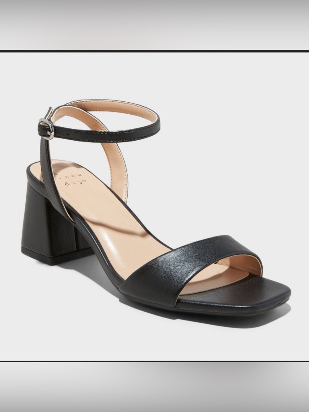 A New Day Women’s Shannon Block Heels 7.5 Wide Width